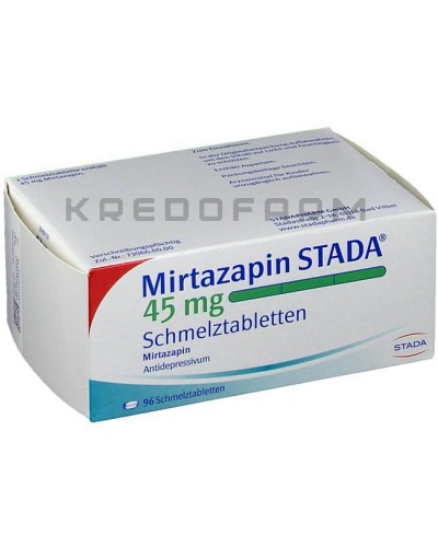 Миртазапин таблетки ● Mirtazapin