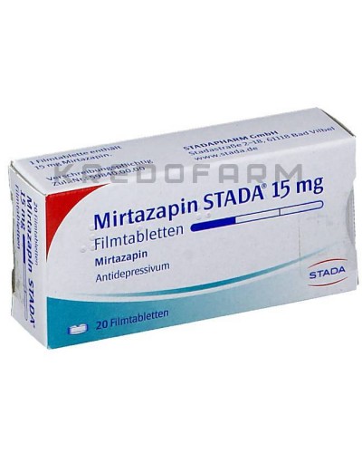 Миртазапин таблетки ● Mirtazapin