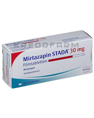 Миртазапин таблетки ● Mirtazapin