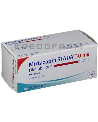 Миртазапин таблетки ● Mirtazapin