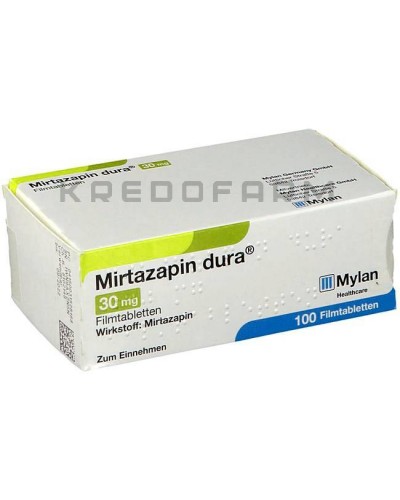 Миртазапин таблетки ● Mirtazapin