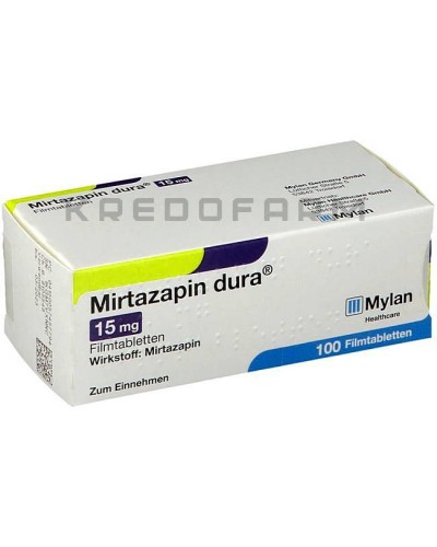 Миртазапин таблетки ● Mirtazapin