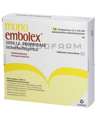 Моно Емболекс розчин ● Mono Embolex