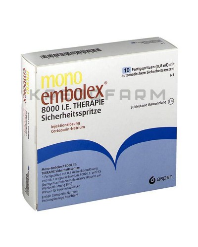 Моно Емболекс розчин ● Mono Embolex