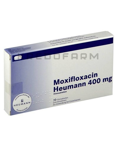 Моксифлоксацин розчин, таблетки ● Moxifloxacin