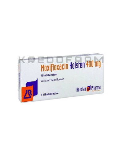 Моксифлоксацин розчин, таблетки ● Moxifloxacin