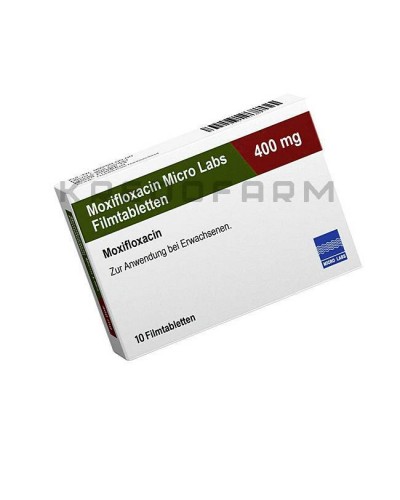 Моксифлоксацин раствор, таблетки ● Moxifloxacin