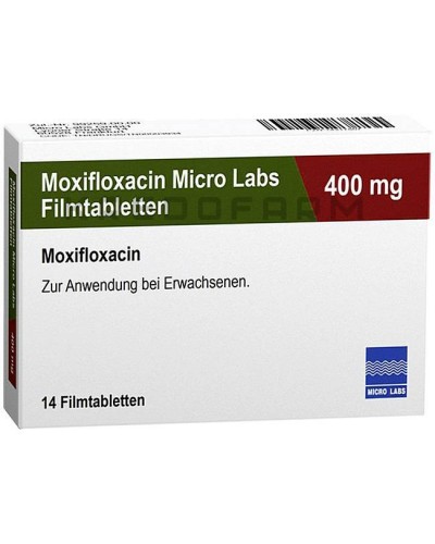 Моксифлоксацин розчин, таблетки ● Moxifloxacin