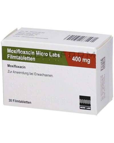 Моксифлоксацин розчин, таблетки ● Moxifloxacin