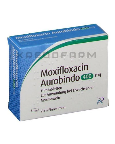 Моксифлоксацин раствор, таблетки ● Moxifloxacin