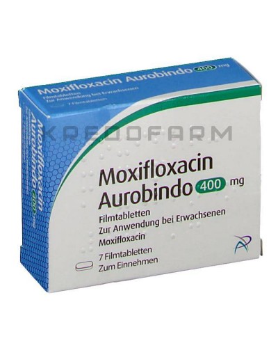 Моксифлоксацин раствор, таблетки ● Moxifloxacin