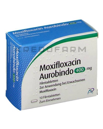 Моксифлоксацин раствор, таблетки ● Moxifloxacin