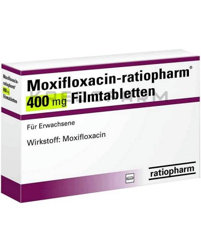 Моксифлоксацин розчин, таблетки ● Moxifloxacin