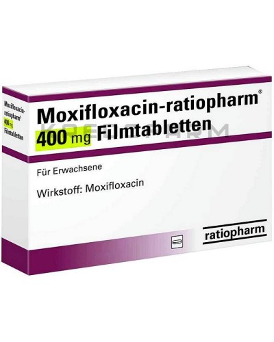 Моксифлоксацин розчин, таблетки ● Moxifloxacin