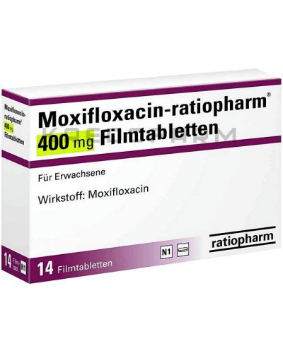 Моксифлоксацин раствор, таблетки ● Moxifloxacin