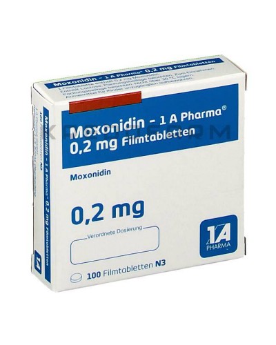 Моксонідин таблетки ● Moxonidin