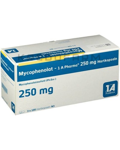 Мікофенолат капсули, таблетки ● Mycophenolat