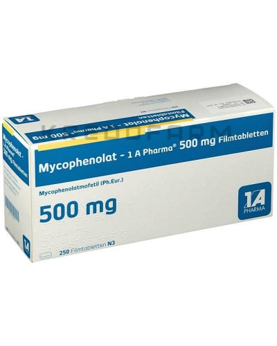 Мікофенолат капсули, таблетки ● Mycophenolat