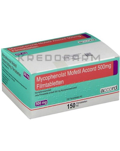 Микофенолат Мофетил капсулы, порошок, таблетки ● Mycophenolat Mofetil