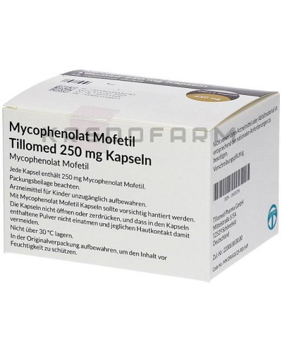 Микофенолат Мофетил капсулы, порошок, таблетки ● Mycophenolat Mofetil