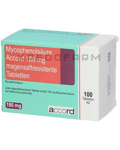 Мікофенолсаур таблетки ● Mycophenolsäure