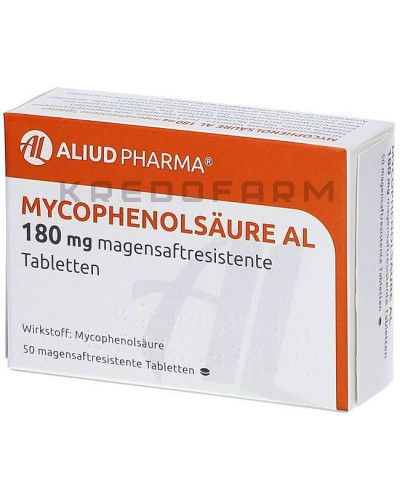 Мікофенолсаур таблетки ● Mycophenolsäure