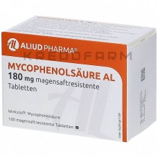 Мікофенолсаур ● Mycophenolsäure