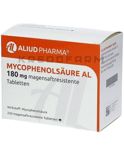 Мікофенолсаур таблетки ● Mycophenolsäure