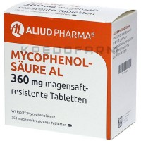 Микофенолсаур ● Mycophenolsäure