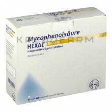 Мікофенолсаур ● Mycophenolsäure