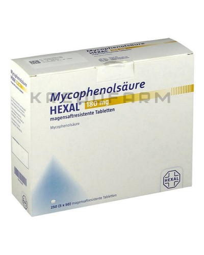 Мікофенолсаур таблетки ● Mycophenolsäure