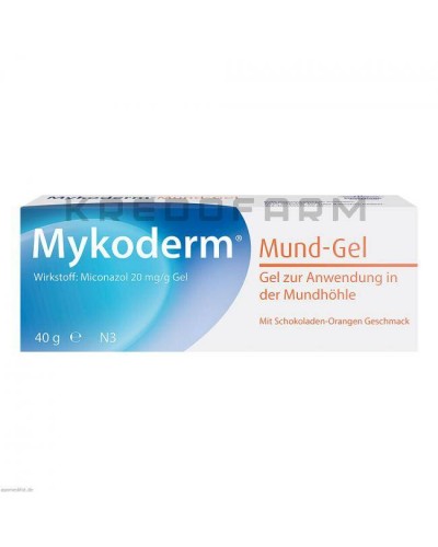 Мікодерм гель, крем, мазь ● Mykoderm