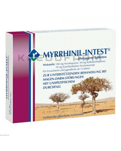 Мирринил Интест таблетки ● Myrrhinil Intest