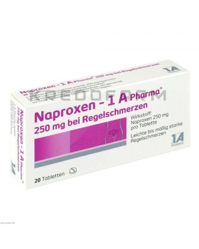 Напроксен суспезия, таблетки ● Naproxen