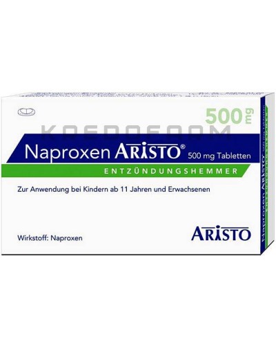 Напроксен суспезия, таблетки ● Naproxen