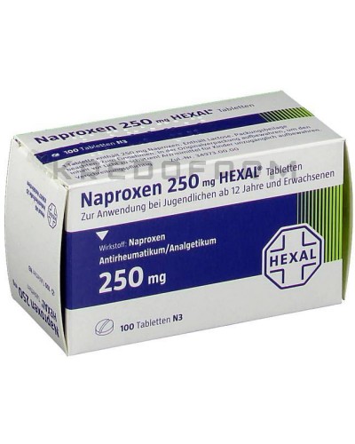 Напроксен суспезия, таблетки ● Naproxen