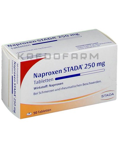 Напроксен суспезия, таблетки ● Naproxen