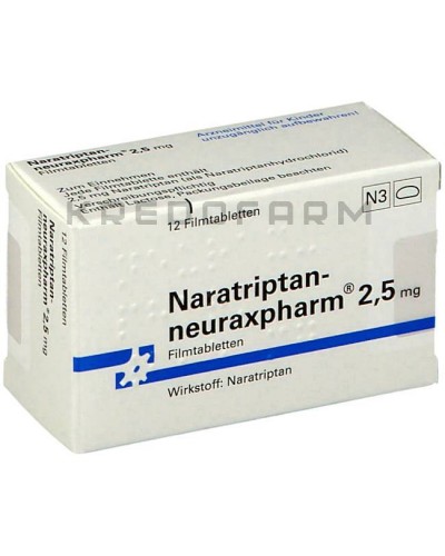 Наратриптан таблетки ● Naratriptan