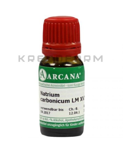 Натриум Карбоникум глобули, раствор, таблетки ● Natrium Carbonicum