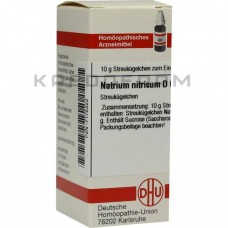 Натріум Нітрикум ● Natrium Nitricum