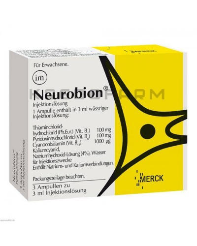 Нейробіон ампули, таблетки ● Neurobion