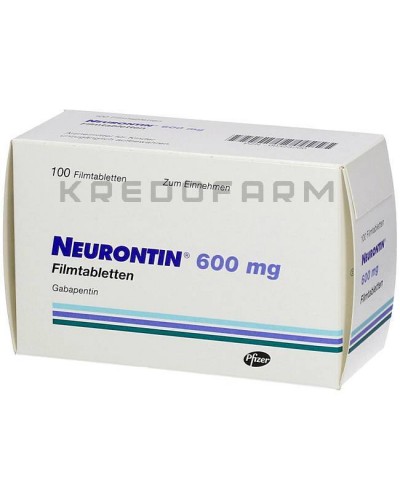 Нейронтин капсули, таблетки ● Neurontin