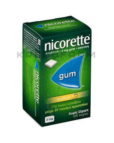 Никоретте ингалятор, пластырь, резинка, спрей, таблетки ● Nicorette