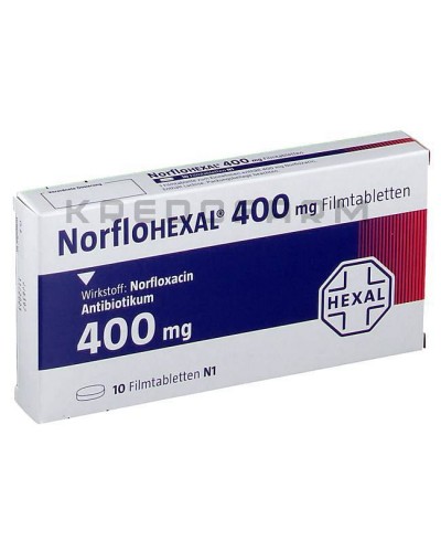 Норфлогексал таблетки ● Norflohexal