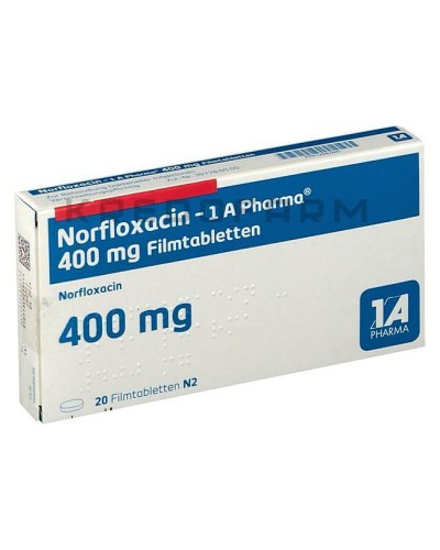 Норфлоксацин таблетки ● Norfloxacin