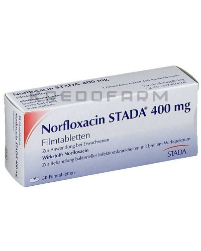 Норфлоксацин таблетки ● Norfloxacin