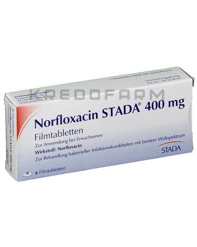 Норфлоксацин таблетки ● Norfloxacin