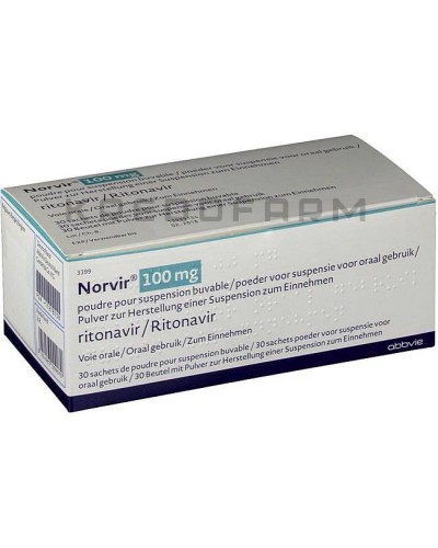 Норвир порошок, таблетки ● Norvir