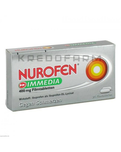 Нурофен капсули, пластир, супозиторії, таблетки ● Nurofen