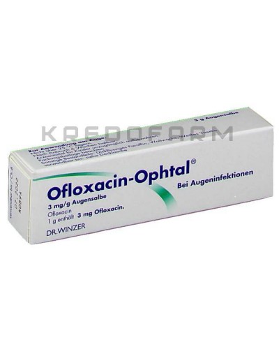 Офлоксацин краплі, мазь, таблетки ● Ofloxacin